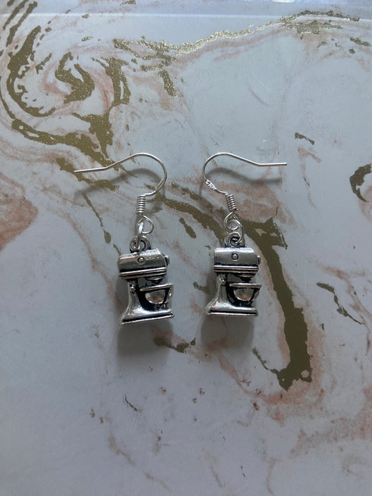 Baking Earrings - Sterling Silver Hooks